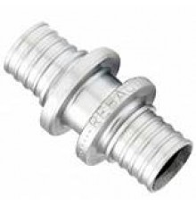 Муфта, Rehau, RAUTHERM S, 17, 17, оцинкованная латунь, равнопроходная
