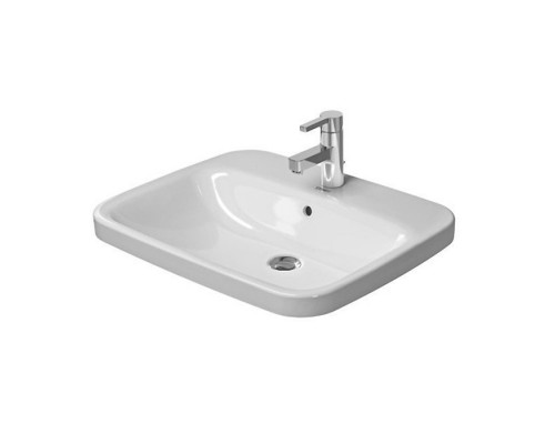 Duravit DuraStyle Раковина подвесная, 61х49см.,  с 1 отв., встраиваемая сверху, цвет: белый. 374620000