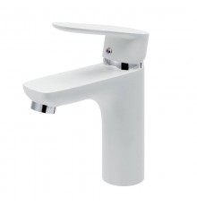 Смеситель для раковины Aringa Рейн AR02011WH матовый белый