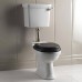 DevonDevon Rose Унитаз 66x35,5 cм, с низкой трубой, бачком, механизмом цвет золото, сиденье из массива дуба, фурнитура золото. IBACZWESOT, IBWCROSE, IBCBROSE, IBLEVADX/OT, IBBATT-CB/ROSE