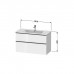 Duravit D-Neo Тумбочка подвесная 101х46.2x62.5см., раковина, 1 ящик цвет: Black Oak. 2336100000,  DE436301616