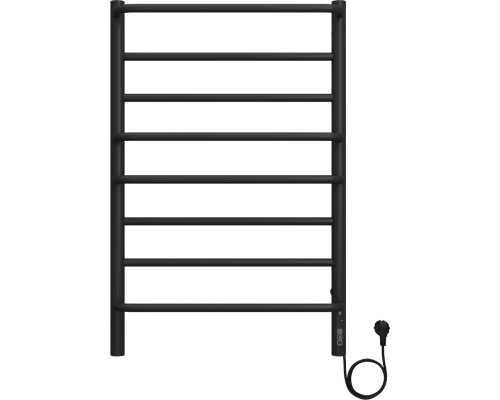 Полотенцесушитель электрический Terminus Евромикс П8 500х800, черный матовый