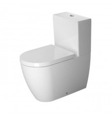Duravit Me by Starck Унитаз-моноблок 37х65см., слив универсальный, с креплениями, цвет: белый/хром. 2170090000,  0938100005