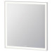Duravit L-Cube Зеркало 65х67см. с подсветкой, 1 сенс выкл, цвет: белый. LC738000000