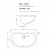 Artceram WASHBASINS IDEA Раковина 60х37 см, без отв., цвет: белый. IDL001 01 00, ACA001
