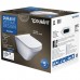 Duravit DuraStyle Комплект: подвесной унитаз Rimless 255109 37х54см.+ сиденье с автоматическим закрыванием 006739. 45510900A1 (255109+006379)