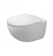 Duravit Architec Унитаз подвесной 36.5 x 57.5см, безободковый, с вертикальным смывом, вкл. крепление Durafix,, антибактериальный, цвет: белый. 2572092000