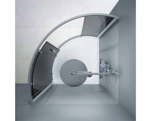 W83G-315-090CG Душевое ограждение 90x90 см, без поддона