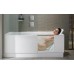 DURAVIT Shower + Bath Bathtub Ванна 170х75хh210.5см, прямоугольная с входной дверью и душевой шторкой ЗЕРКАЛЬНОЙ, SX - левосторонняя, цвет: белый. 700403000100000,  791246000001000