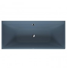 Duravit Vitrium Ванна встраиваемая 180x80см, Sx, с ножками, с2 наклонами для спины, прямоугольная, цвет: синий матовый. 700427HB