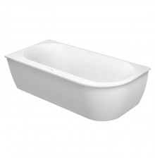 Duravit Darling New  Ванна 190х90x60см, акриловая, угол слева, с панелью и ножками,с 2 наклонами для спины, цвет: белый. 700246000000000