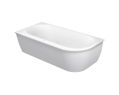 Duravit Darling New  Ванна 190х90x60см, акриловая, угол слева, с панелью и ножками,с 2 наклонами для спины, цвет: белый. 700246000000000