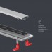 W02SC-U11-090-04SB Трап для душа линейный, универсальный затвор Tile, 90 см