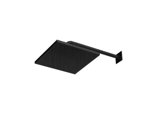 Almar Velvet Rain Верхняя душевая лейка 30х30см (без держателя), цвет: черный металл брашированный PVD. E044278.AB