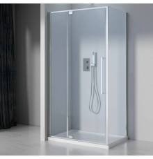 Душевой уголок Black White Stellar Wind S812 CC 90х90, профиль хром, стекло прозрачное