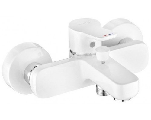 Kludi 37 681 9165 PureEasy Смеситель для ванны, БЕЛЫЙ 376819165
