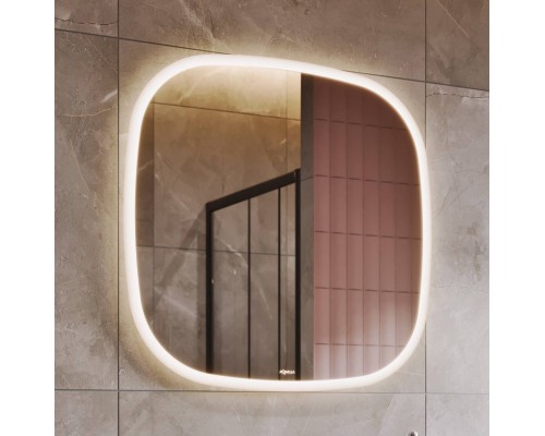Зеркало Aqwella Aura, 100 с подсветкой, с подогревом