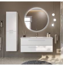 Мебель для ванной комнаты Cezares Eco Cer 120 ручки сатин, bianco opaco