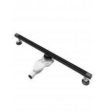 Душевой трап (лоток) AltroBagno Stella 071226 NeOp (80), матовый черный
