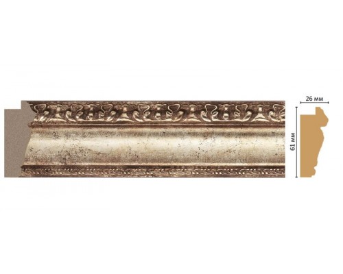 Багет DECOMASTER 304-127 (61*26*2900мм) Багет DECOMASTER 304-127 (61*26*2900мм)