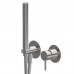 Newform X-STEEL 316 Смеситель для душа, встраиваемый,, ручной душ, кронштейн, шланг 150 см, цвет: INOX. 69676EX.50.050