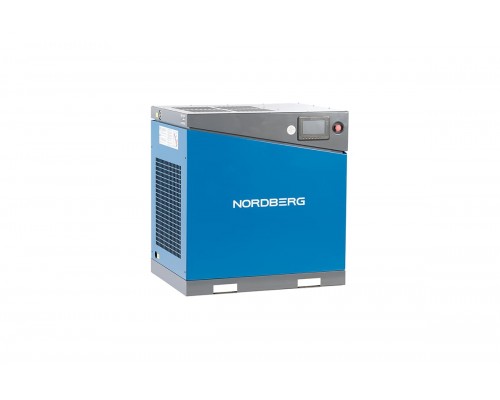 Компрессор винтовой, 22кВт, 15Бар, 2200л/мин, IP55, без ресивера NORDBERG NCA30