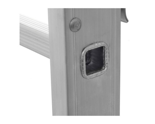 Лестница односекционная приставная усиленная 16 ступеней ALP116