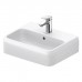 Duravit Qatego Раковина 45х35х12.5см., подвесная, без отв., цвет: белый. 0746450000