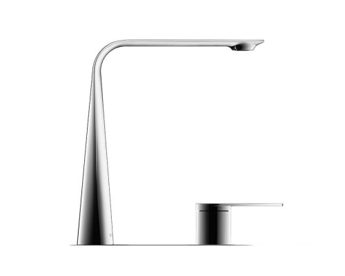 Duravit D.1 Смеситель  для раковины на 2 отв. высокий h=253мм, цвет: хром. D11130002010