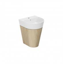Azzurra Forma Тумба подвесная 50х47х65см, с 2 дверцами, с раковиной, цвет: Olmo naturale. FMLP05050T0MBI*1,  MBF 50S N ,  SIF/MB