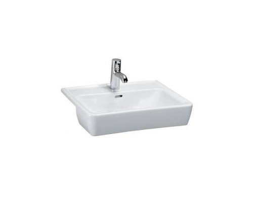Laufen Pro A Раковина 56x44x11.5см., полувстраиваемая, 3 отв., цвет: белый. 8.1296.1.000.108.1