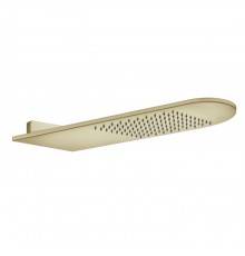 Gessi Shower316 Душевая головка для настенного крепления 62x20cм., цвет: Brushed Brass PVD. 45163#727