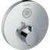Hansgrohe ShowerSelect S Смеситель для душа, термостатический, 1 источник, внешняя часть, цвет: хром. 15744000