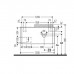 Duravit Happy D.2 Plus Тумба подвесная 130x48х35.4см, с раковиной и 1 ящиком, цвет: stone grey satin matt. 2318600000,  HP4932M9292,  HP031KM8080