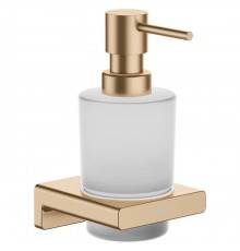 Hansgrohe AddStoris Диспенсер для жидкого мыла, цвет: шлифованная бронза. 41745140