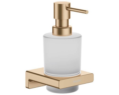 Hansgrohe AddStoris Диспенсер для жидкого мыла, цвет: шлифованная бронза. 41745140 Hansgrohe AddStoris Диспенсер для жидкого мыла, цвет: шлифованная бронза. 41745140
