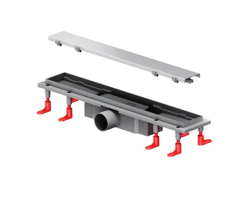 W02SC-U11-050-04SB Трап для душа линейный, универсальный затвор Tile, 50 см W02SC-U11-050-04SB Трап для душа линейный, универсальный затвор Tile, 50 см