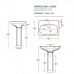 Artceram Civitas Раковина 68х50 см, 1 отв., цвет: серый. CIL001 34 00