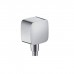 Hansgrohe Fixfit шланговое подсоединение c защитой, цвет: хром. 26457000