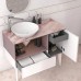 Kerama Marazzi Cono Раковина 44.5х44.5х35см., встраиваемая сверху, без отв., без перелива, цвет: белый глянцевый. CO.wbi.44