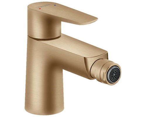 Hansgrohe Talis E Смеситель для биде, 1 отв., цвет: шлифованная бронза. 71720140 Hansgrohe Talis E Смеситель для биде, 1 отв., цвет: шлифованная бронза. 71720140