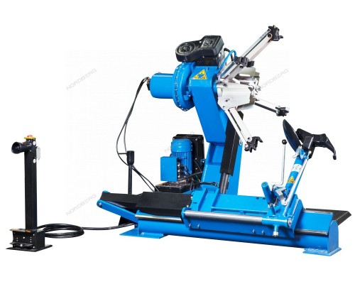 Станок шиномонтажный для грузовых машин, односкоростной, 14-42", 380 В, синий NORDBERG 46TRKE42(B)