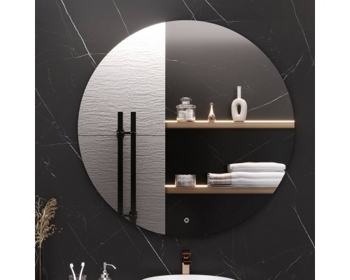 Зеркало круглое Aqua de Marco Milan 100 см, с LED-подсветкой
