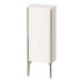Duravit XViu Шкаф подвесной 40x24x89см, с 1 дверью, 2 стеклянными полками (петли слева), цвет: белый глянцевый/champagne matt. XV9714B1,  XV1305LB122