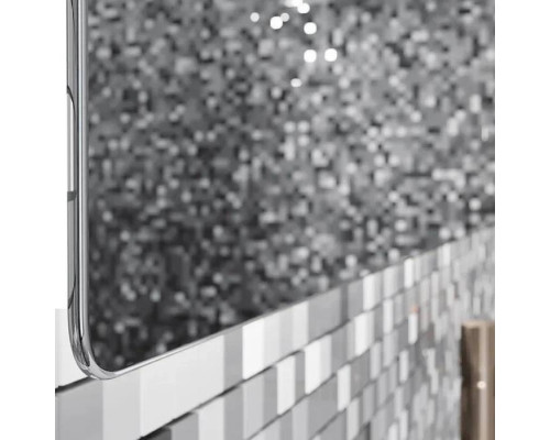 Salini Зеркало для ванны OMBRA 200х70х2.5см., с LED подсветкой, влагостойкое AGC Сrystalvision, сенс. выкл., крепления, обогрев, антизапот.. 27M022070BH