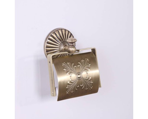 TW Retro Opal Держатель для туалетной бумаги, подвесной, цвет: бронза. TWOP219br TW Retro Opal Держатель для туалетной бумаги, подвесной, цвет: бронза. TWOP219br