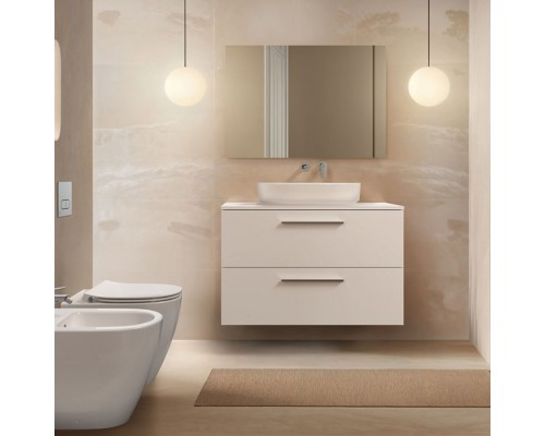 Ideal Standard Ceralife O Смеситель для раковины, настенный, излив: 18см., без донного клапана, для монтажа с A1313NU цвет: хром. BE019AA