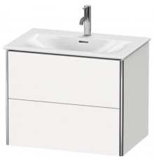 Duravit XSquare База подвесная 71x47.8x56см с раковиной, 2 яшика, цвет: глянцевый белый. XS432302222,  23447300001