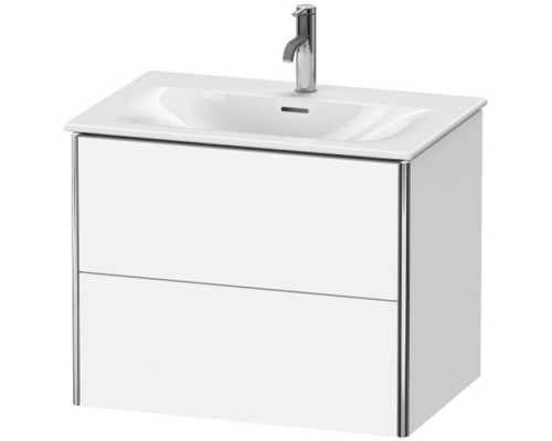 Duravit XSquare База подвесная 71x47.8x56см с раковиной, 2 яшика, цвет: глянцевый белый. XS432302222,  23447300001