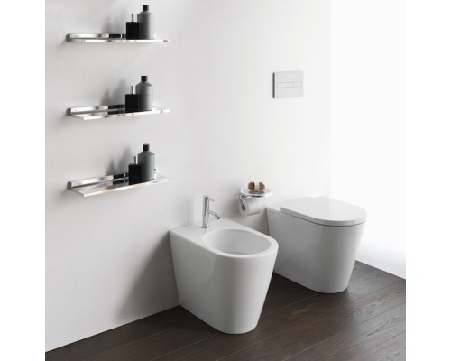 Laufen Kartell Биде напольное 56х37х43см с 1 отв. под смеситель, без боковых отв, цвет: белый. 8.3233.1.000.302.1 Laufen Kartell Биде напольное 56х37х43см с 1 отв. под смеситель, без боковых отв, цвет: белый. 8.3233.1.000.302.1